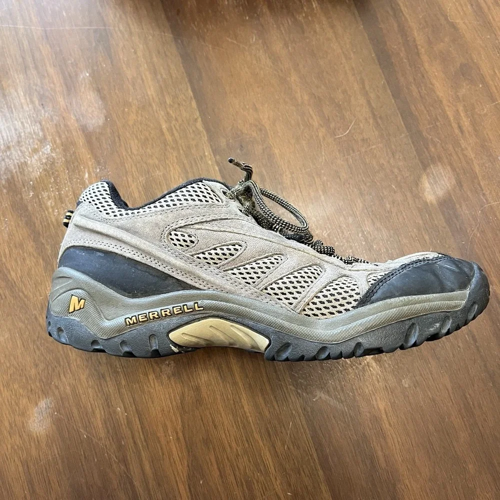 Merrell Mesa Ventilator Men's 9 Performance Footwear Boots Leather Walnut